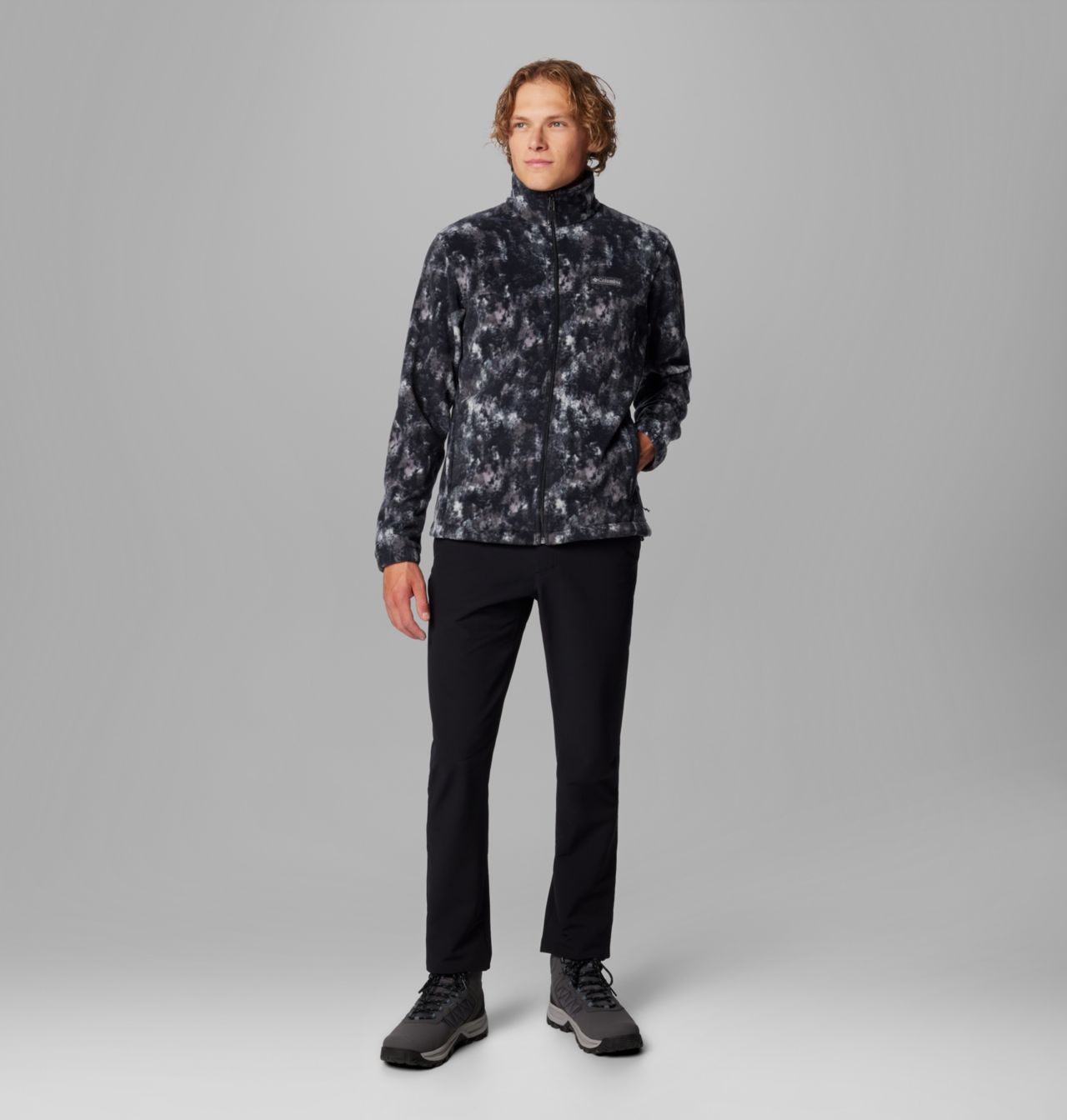 Men’s Steens Mountain™ Printed Fleece Jacket 3
