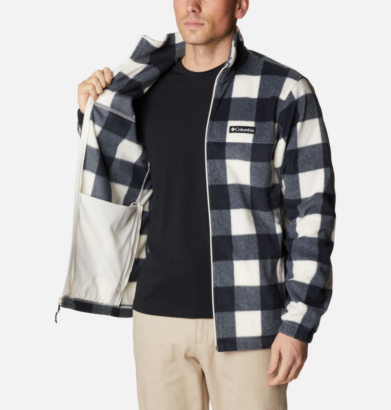 Men’s Steens Mountain™ Printed Fleece Jacket 5