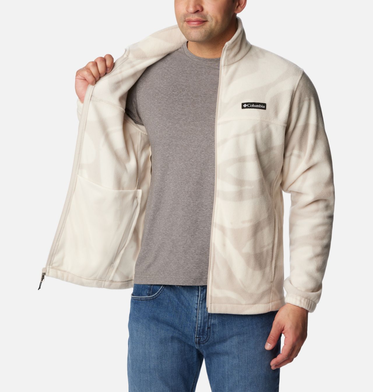 Men’s Steens Mountain™ Printed Fleece Jacket 5