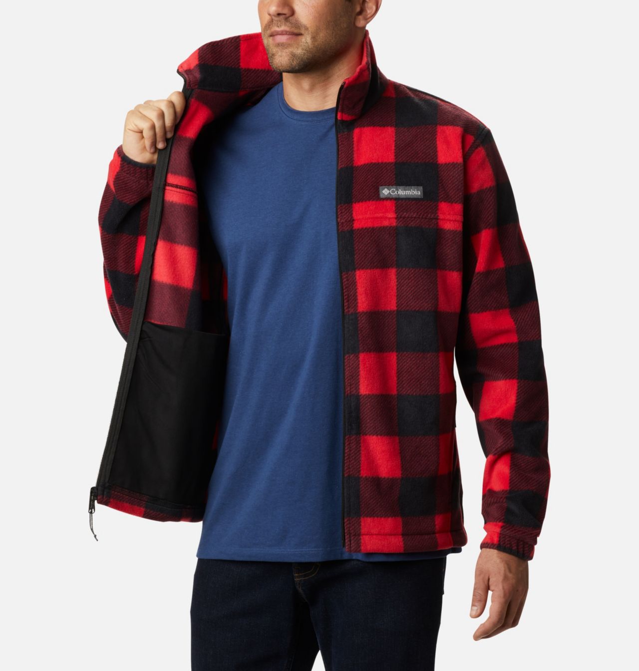 Men’s Steens Mountain™ Printed Fleece Jacket 5