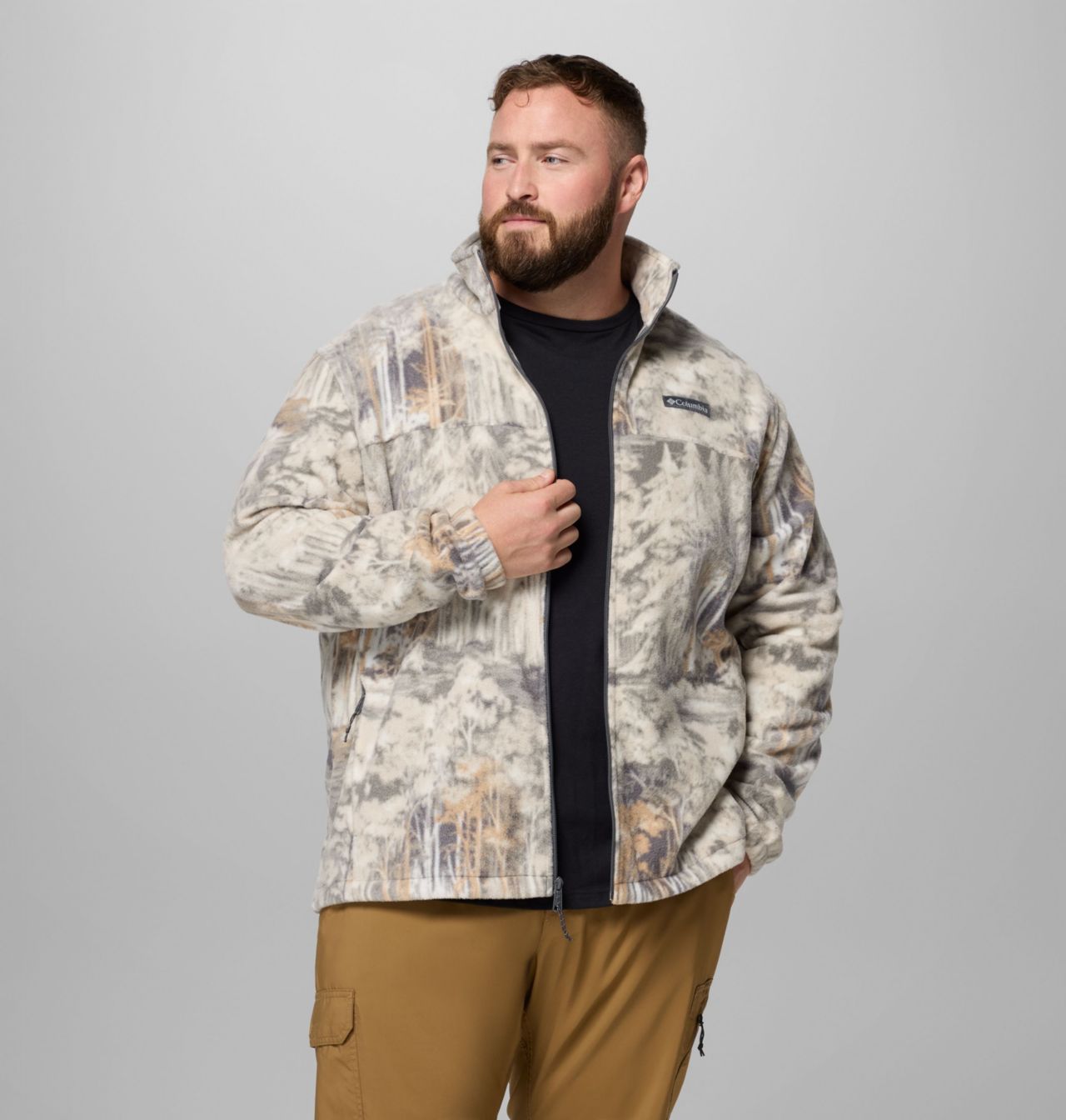 Men's Steens Mountain™ Printed Fleece Jacket - Big 5