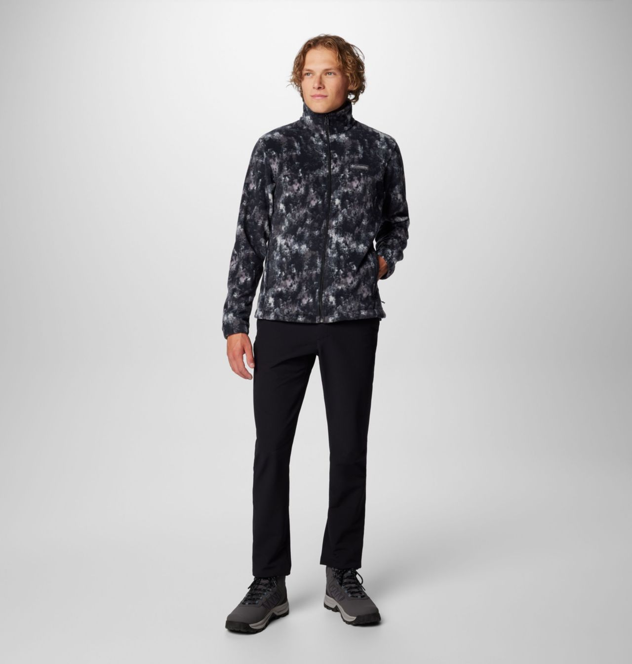 Men's Steens Mountain™ Printed Fleece Jacket - Tall 3