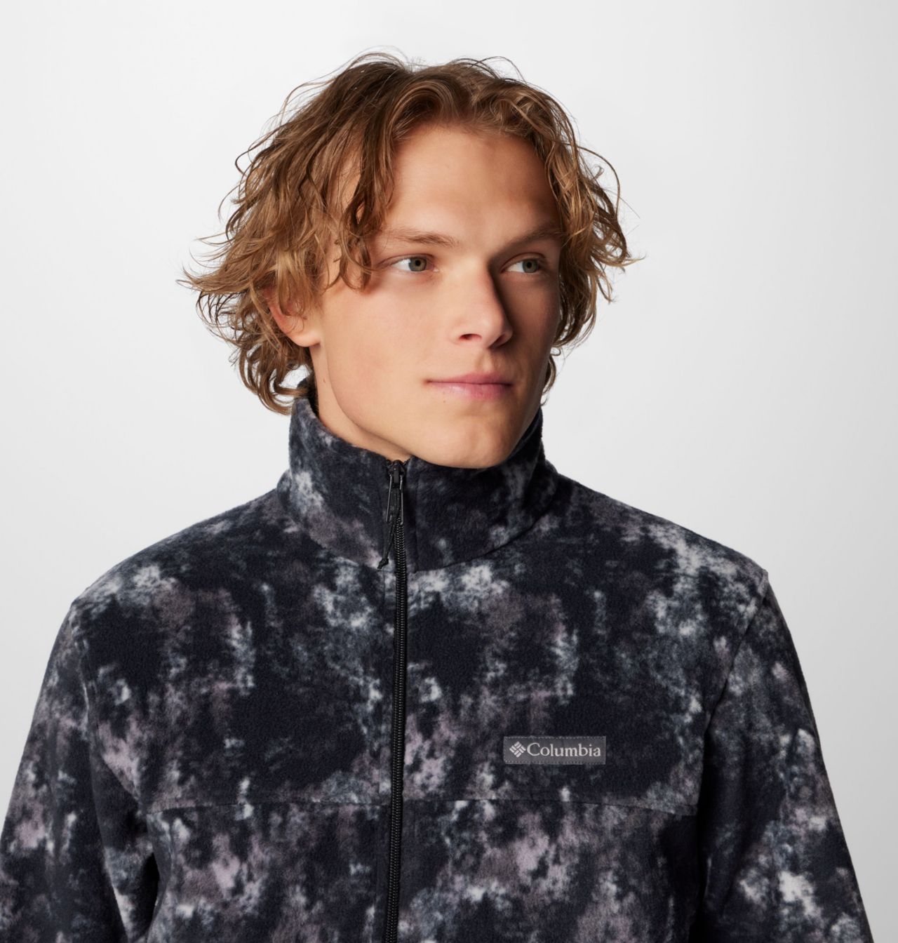 Men's Steens Mountain™ Printed Fleece Jacket - Tall 5