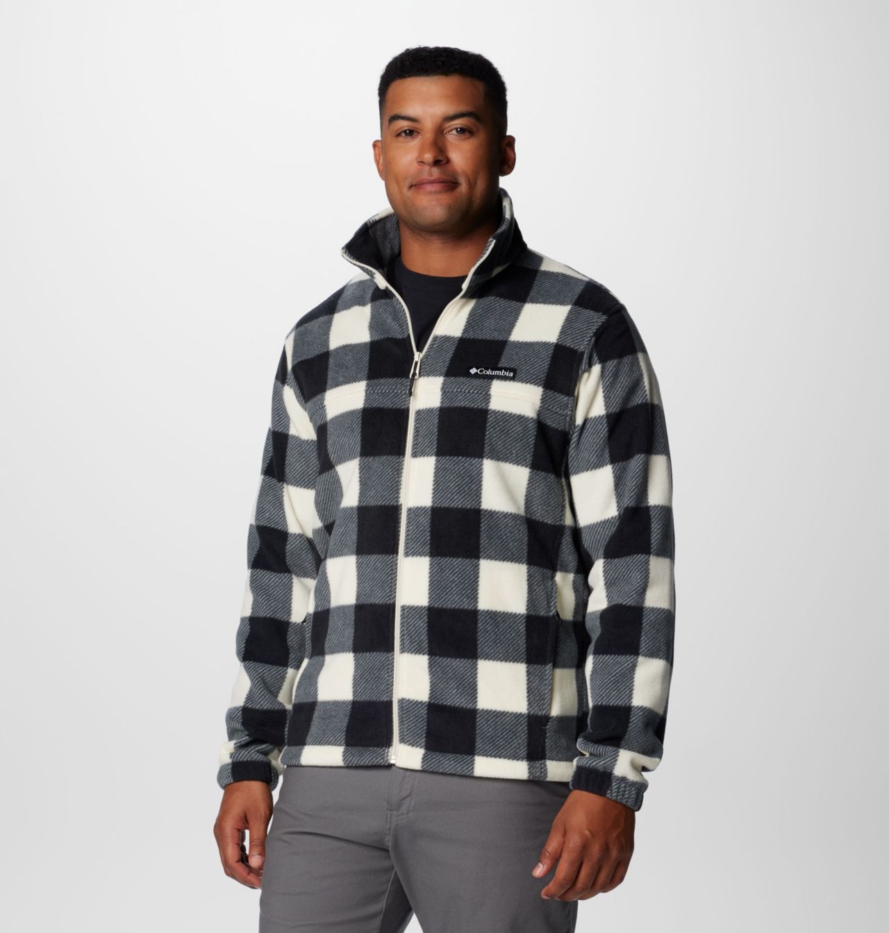 Men's Steens Mountain™ Printed Fleece Jacket - Tall 4