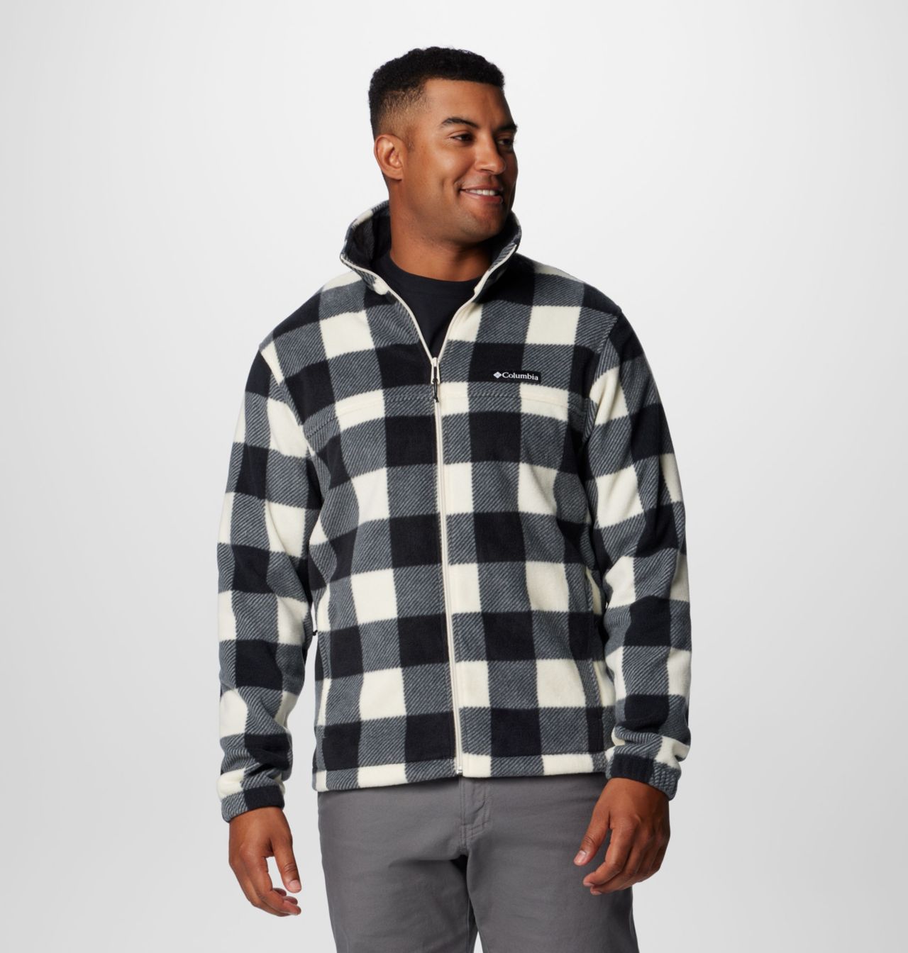 Men's Steens Mountain™ Printed Fleece Jacket - Tall 1