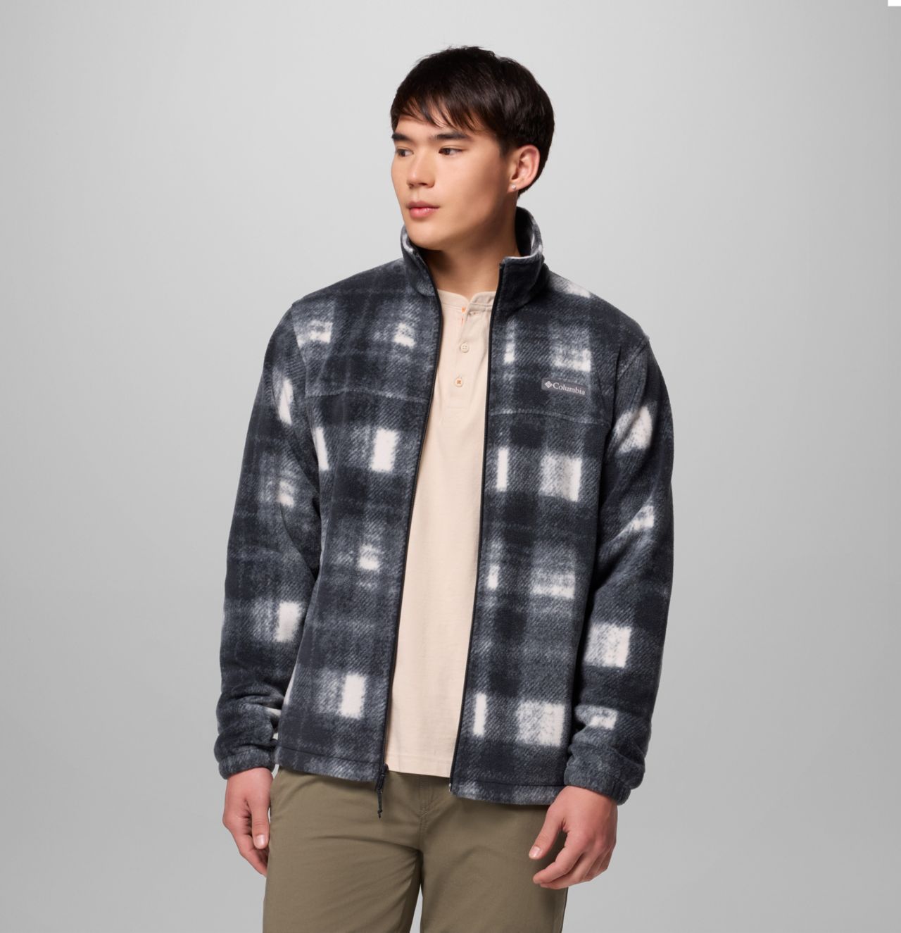 Men's Steens Mountain™ Printed Fleece Jacket - Tall | 195 | 2XT 5