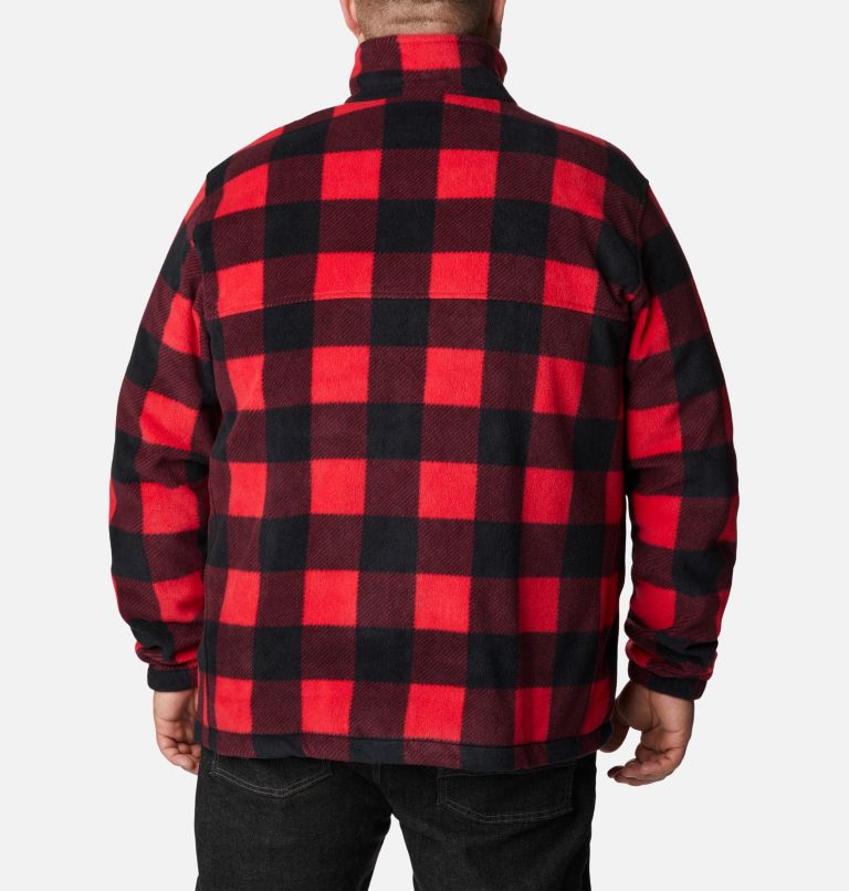 Men's Steens Mountain Printed Jacket - Big, Color: Mountain Red Check Print, image 3