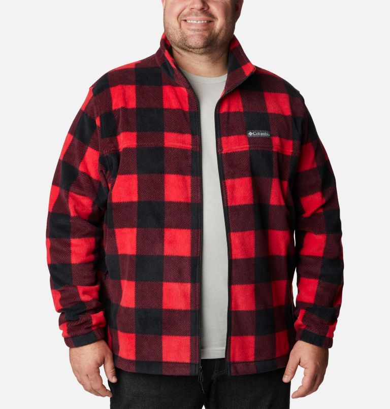 Men's Steens Mountain Printed Jacket - Big, Color: Mountain Red Check Print, image 7
