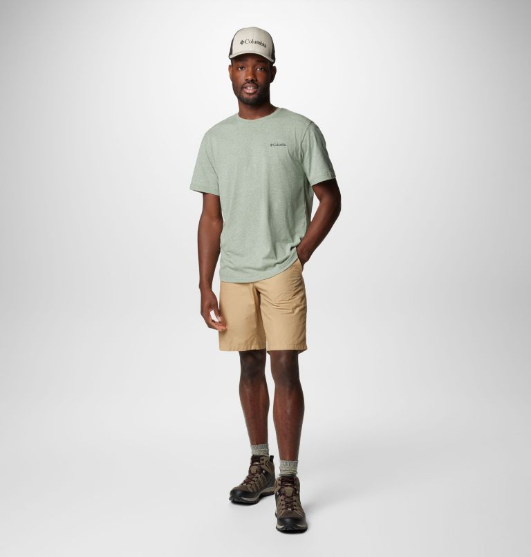 Men's Washed Out Shorts, Color: Crouton, image 3
