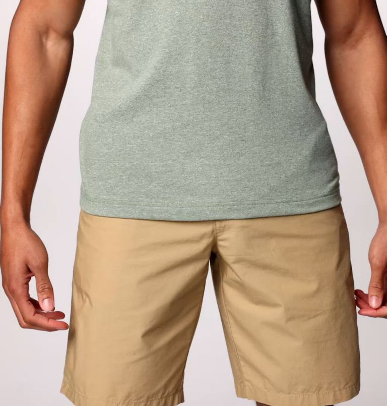 Men's Washed Out Shorts, Color: Crouton