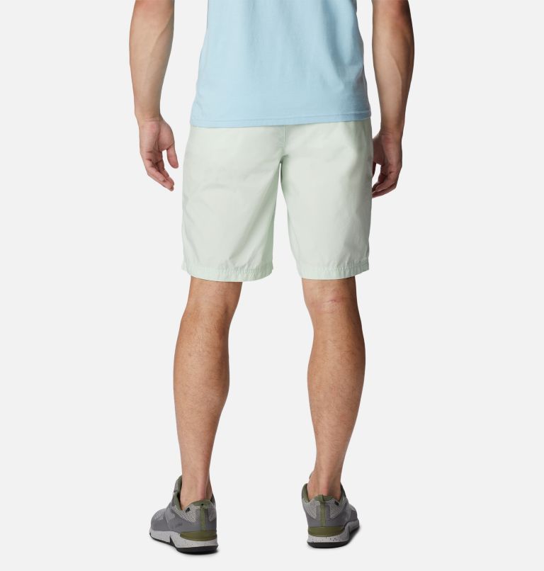 Thumbnail: Men's Washed Out Shorts, Color: Ice Green, image 2