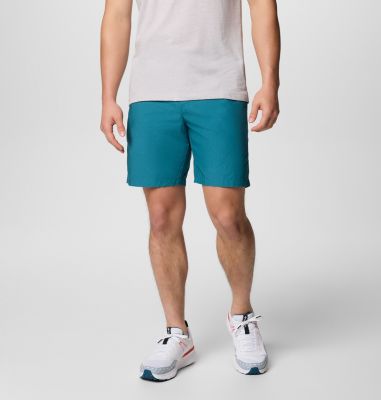 Men's Washed Out Shorts, Color: River Blue, image 1