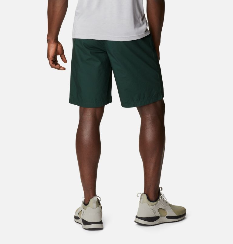 Thumbnail: Men's Washed Out Shorts, Color: Spruce, image 2