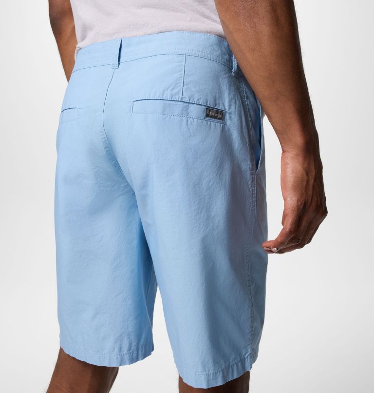 Men's Washed Out Shorts, Color: Ripple Blue, image 6