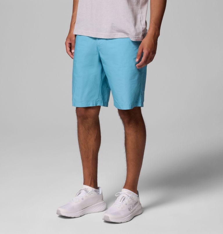Men's Washed Out Shorts, Color: Vintage Blue, image 4