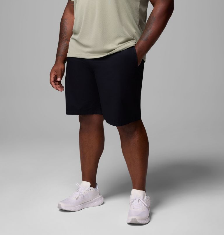 Men's Washed Out Shorts - Big, Color: Black, image 4