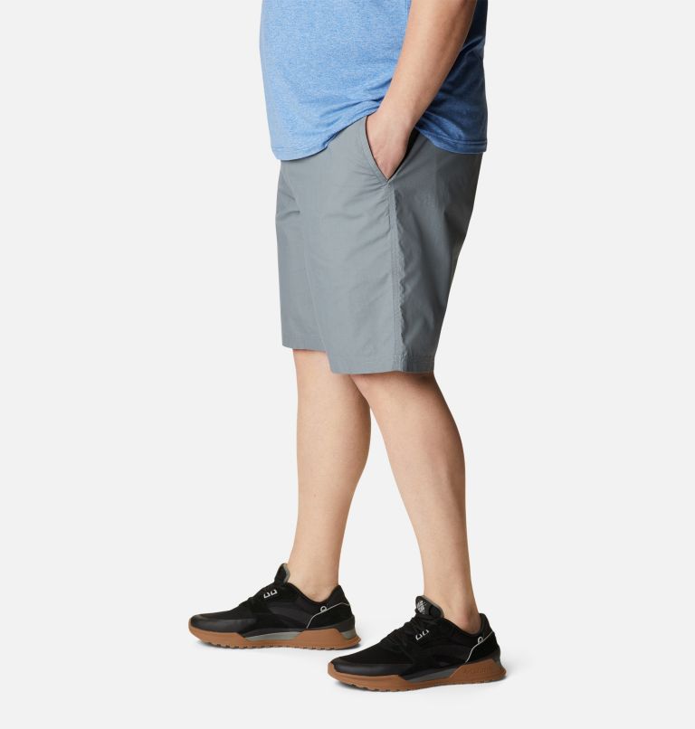 Thumbnail: Men's Washed Out Shorts - Big, Color: Grey Ash, image 3