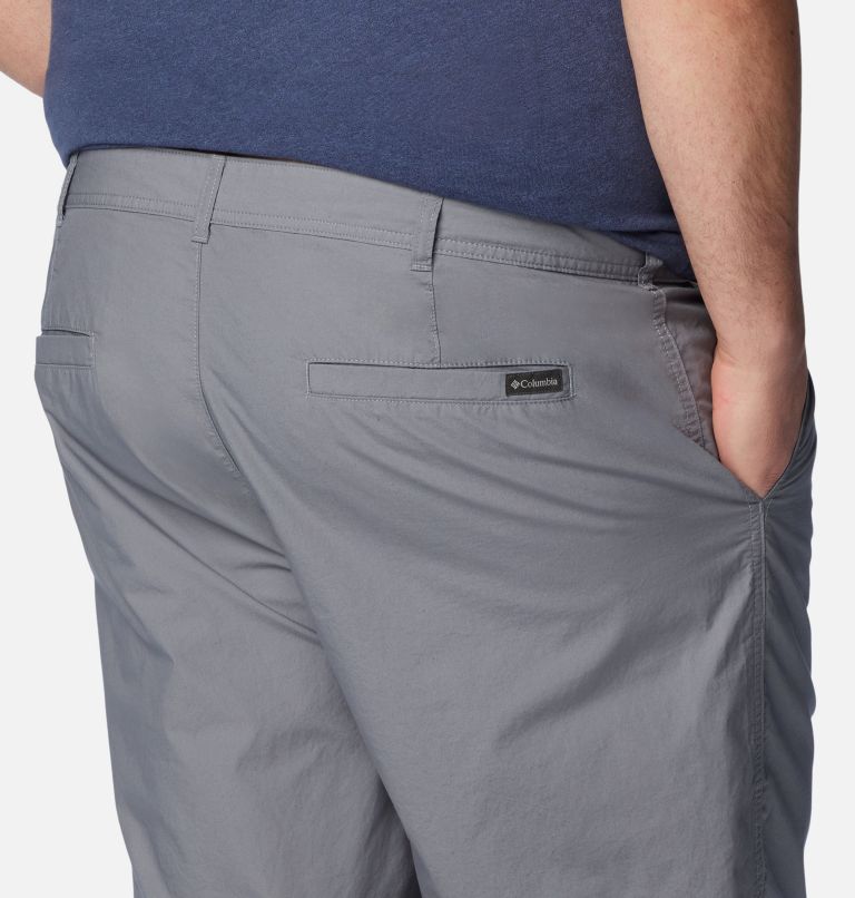 Men's Washed Out Shorts - Big, Color: Grey Ash, image 5