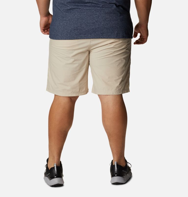 Thumbnail: Men's Washed Out Shorts - Big, Color: Fossil, image 2