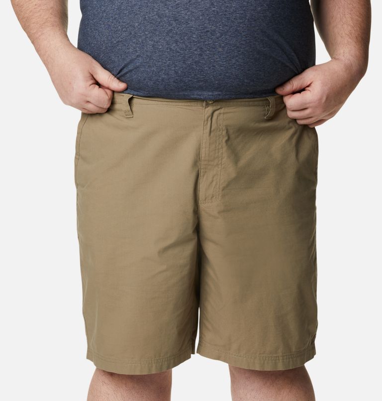 Men's Washed Out Shorts - Big, Color: Sage, image 4