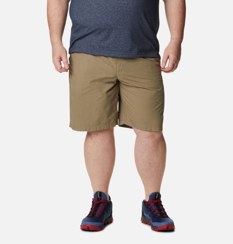 Thumbnail: Men's Washed Out Shorts - Big, Color: Sage, image 1