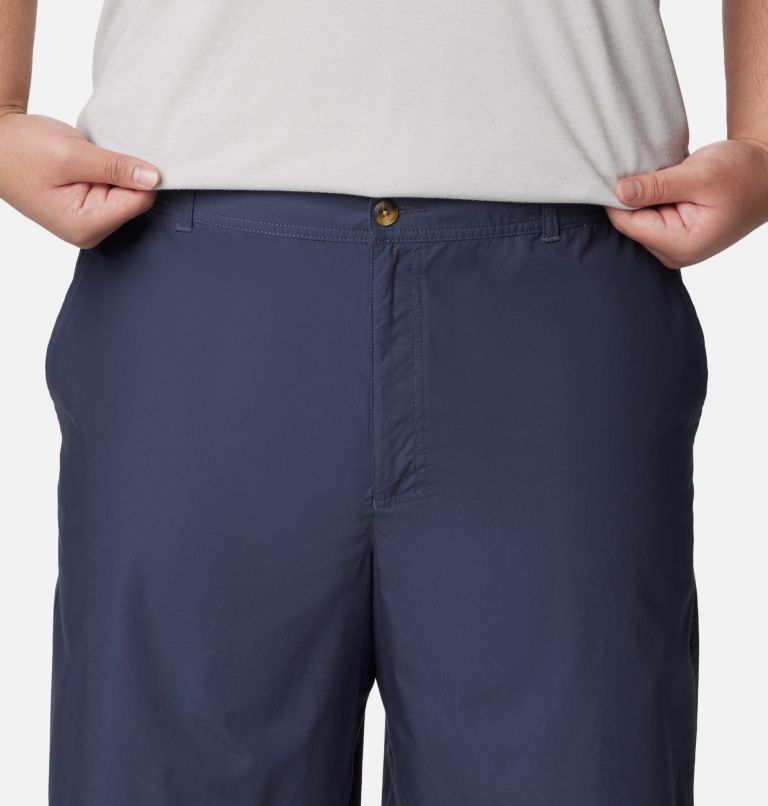 Men's Washed Out Shorts - Extended Size, Color: India Ink, image 4