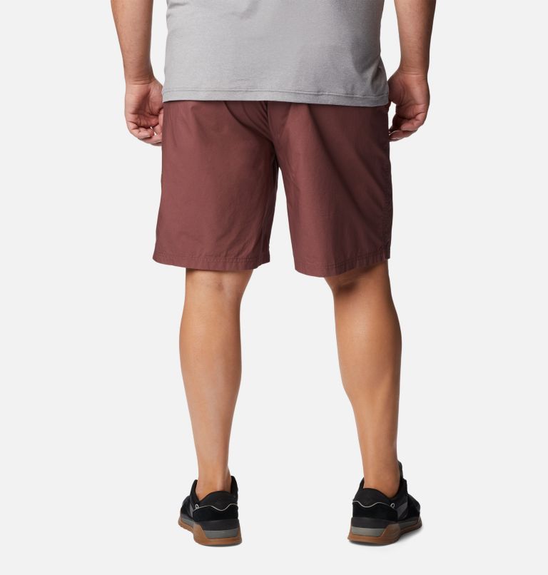 Thumbnail: Men's Washed Out Shorts - Big, Color: Light Raisin, image 2