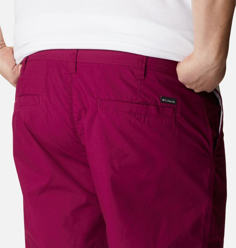 Thumbnail: Men's Washed Out Shorts - Big, Color: Red Onion, image 5