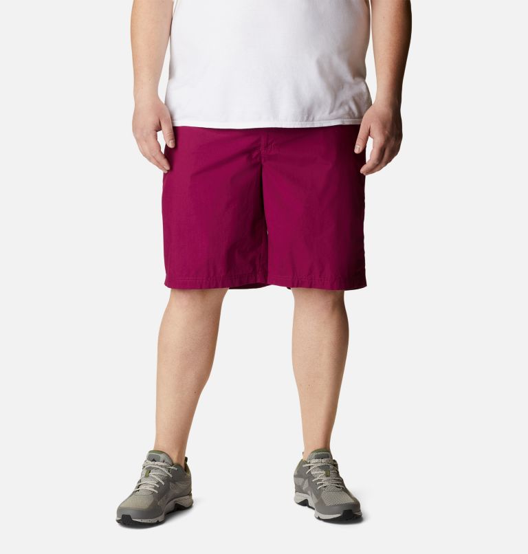 Men's Washed Out Shorts - Big, Color: Red Onion, image 1