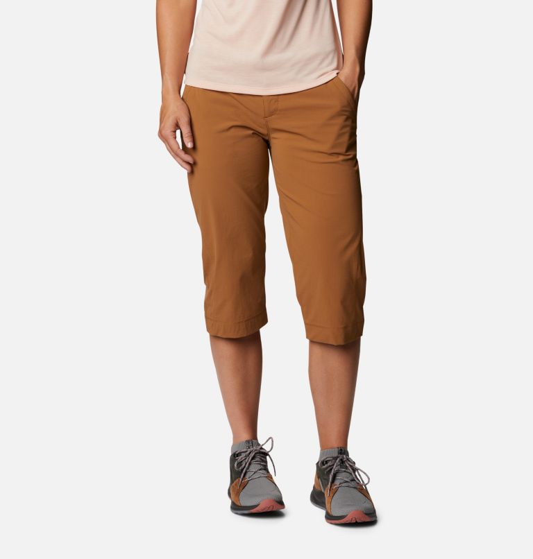 Women’s Anytime Outdoor Capris, Color: Elk, image 1