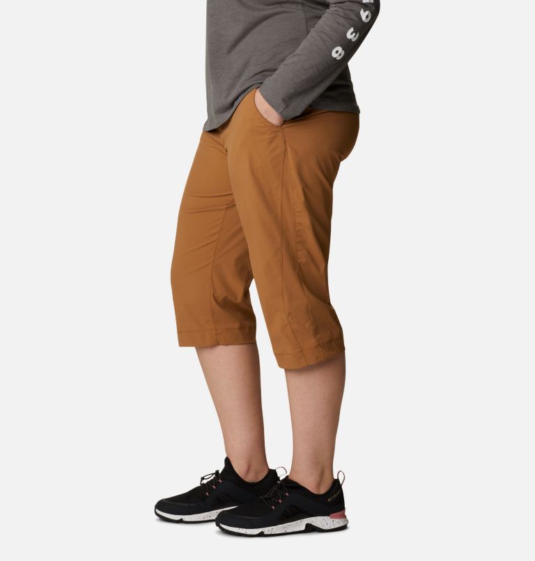 Women's Anytime Outdoor Capris - Plus Size, Color: Elk, image 3
