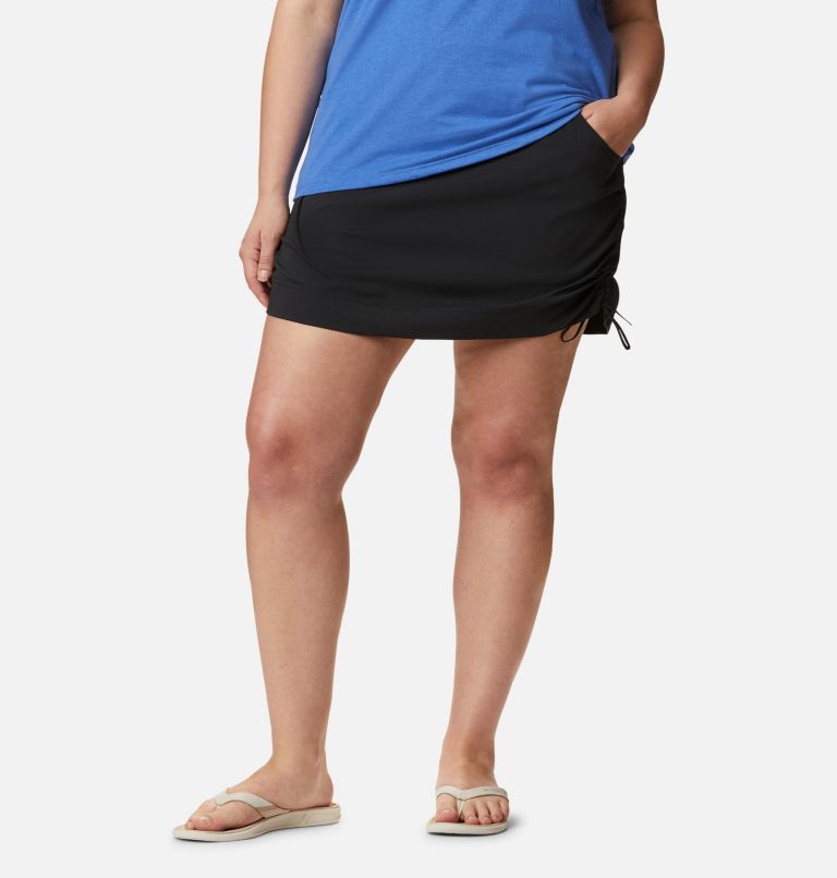 Women's Anytime Casual Skort – Plus Size, Color: Black, image 1