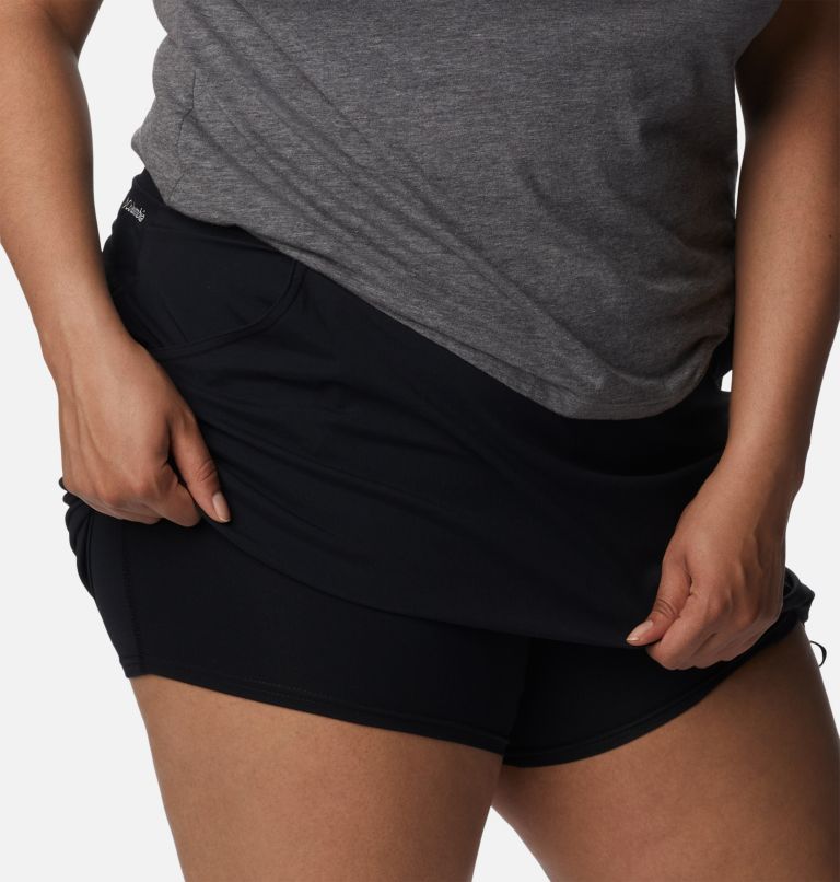 COLUMBIA Anytime Casual Women's Shorts - Plus Size Black (Size: 1X)