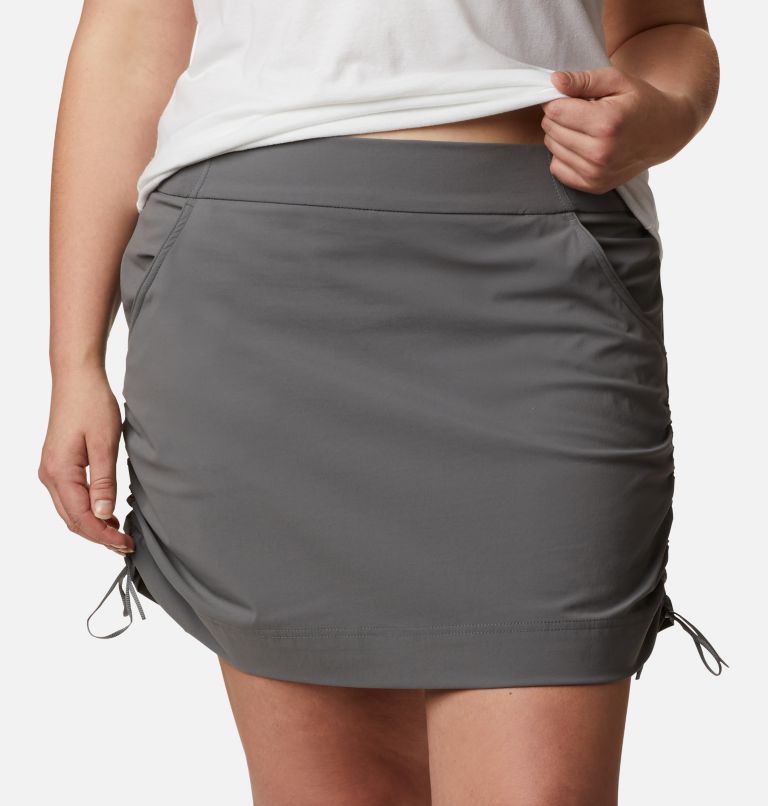 Women's Anytime Casual Skort – Plus Size, Color: City Grey, image 4