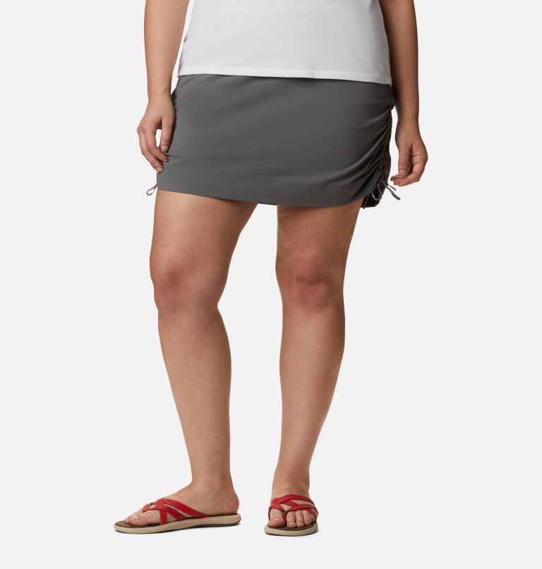Jupe-short Anytime Casual pour femme – Grandes tailles, Color: City Grey, image 1