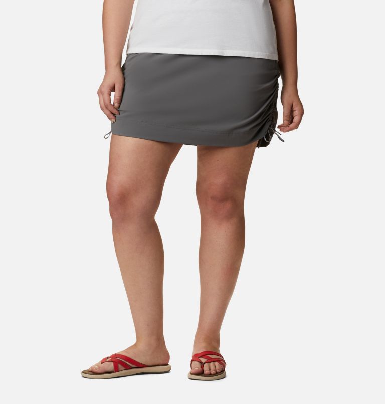 Women's Anytime Casual Skort – Plus Size, Color: City Grey