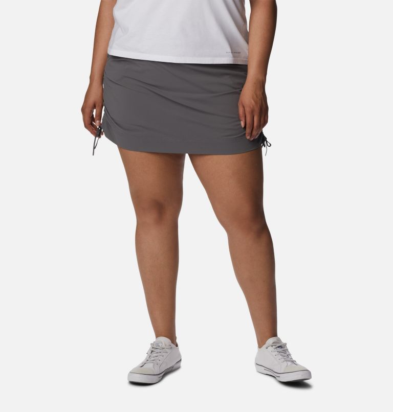 Women's Anytime Casual Skort – Plus Size, Color: City Grey, image 1
