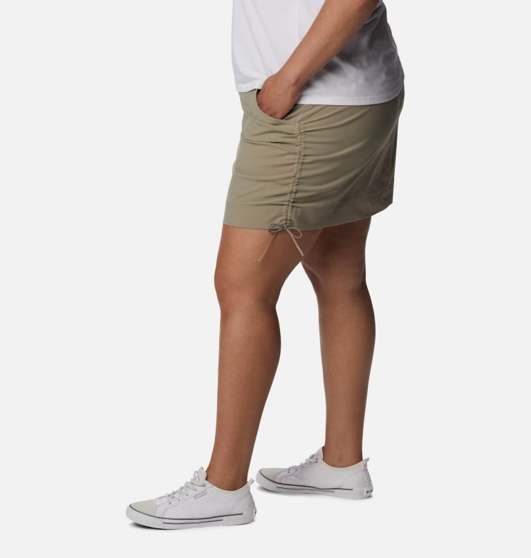 Women's Anytime Casual Skort – Plus Size, Color: Tusk, image 3