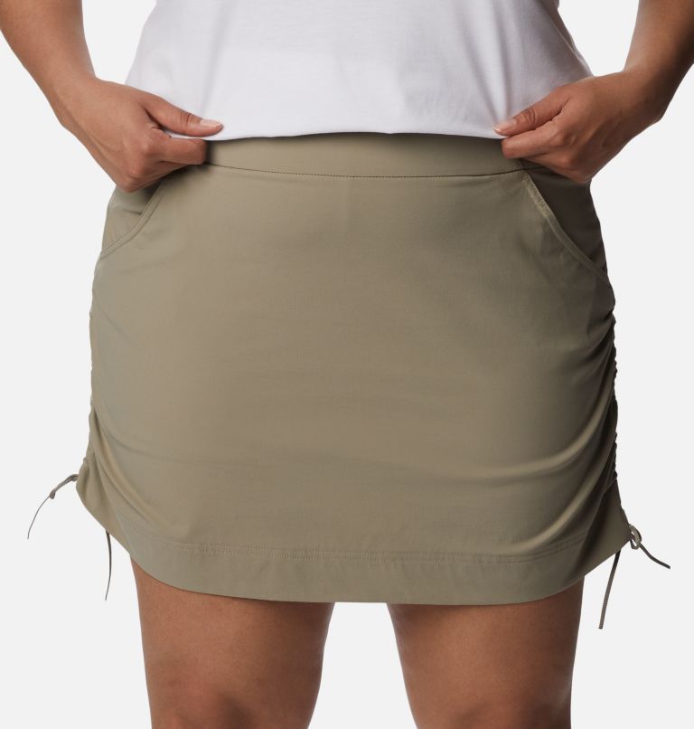 Thumbnail: Women's Anytime Casual Skort – Plus Size, Color: Tusk, image 4