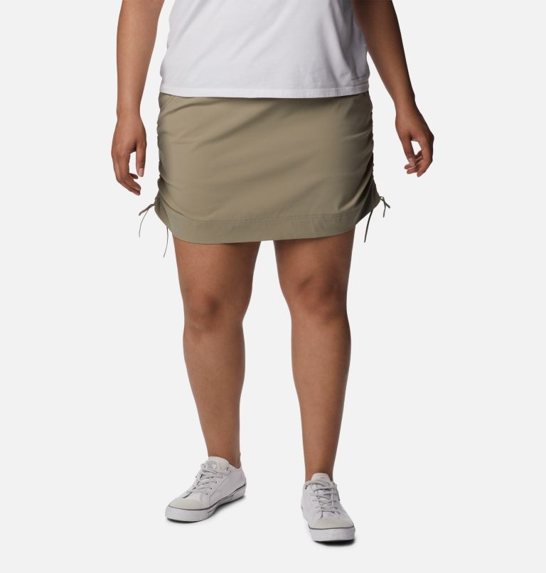 Women's Anytime Casual Skort – Plus Size, Color: Tusk, image 1
