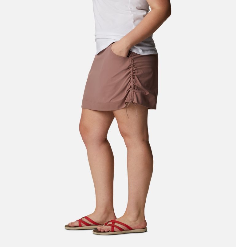 Women's Anytime Casual Skort – Plus Size, Color: Mocha, image 3
