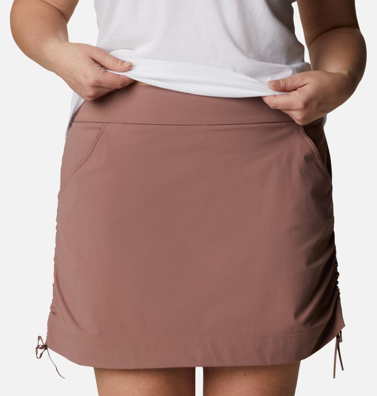 Women's Anytime Casual Skort – Plus Size, Color: Mocha, image 4