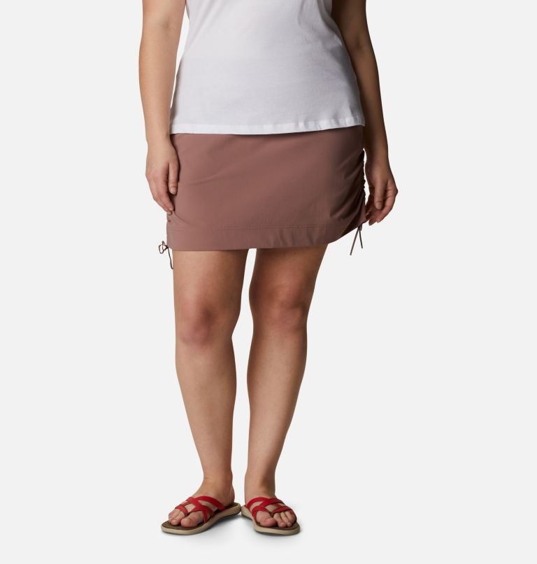 Women's Anytime Casual Skort – Plus Size, Color: Mocha, image 1