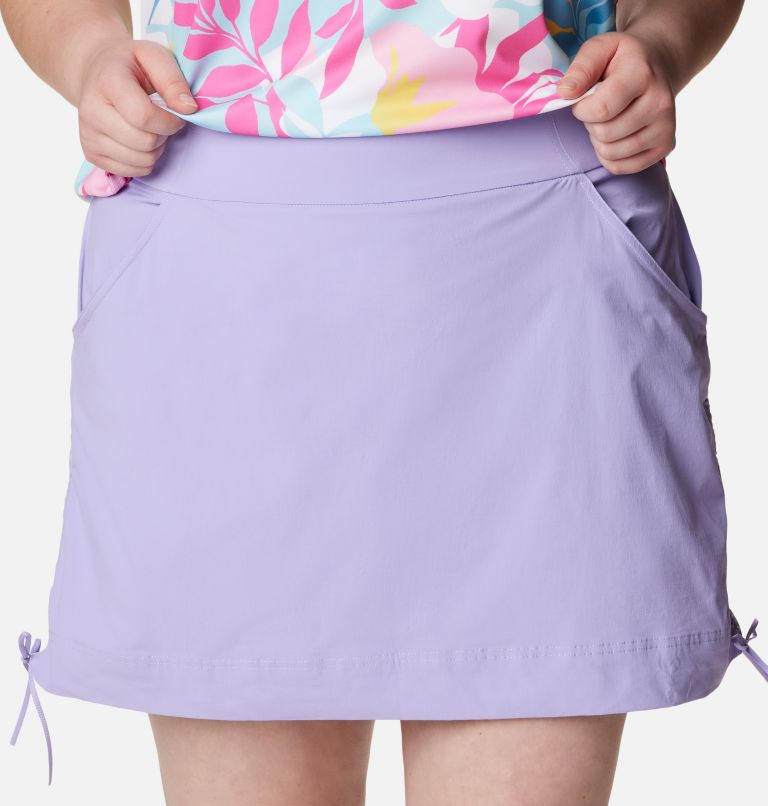 Thumbnail: Women's Anytime Casual Skort – Plus Size, Color: Frosted Purple, image 4