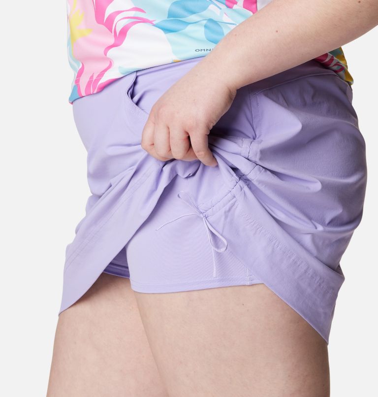 Thumbnail: Women's Anytime Casual Skort – Plus Size, Color: Frosted Purple, image 6