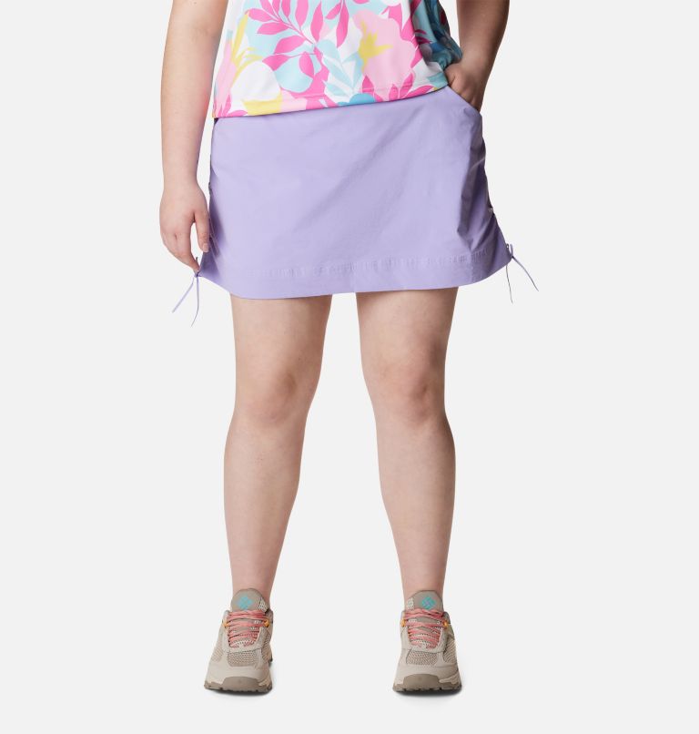 Thumbnail: Women's Anytime Casual Skort – Plus Size, Color: Frosted Purple, image 1