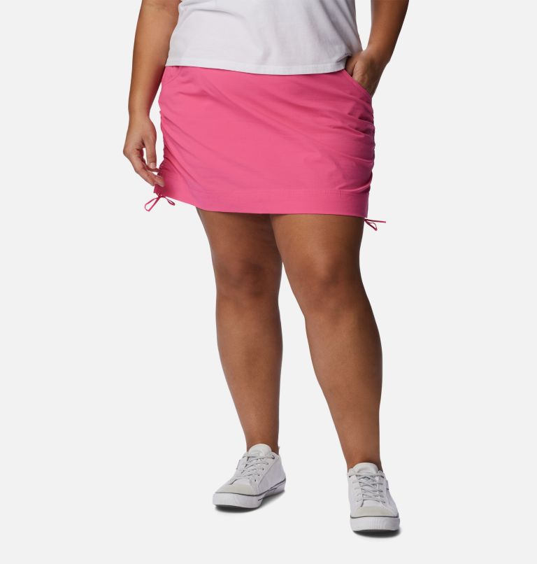 Jupe-short Anytime Casual pour femme – Grandes tailles, Color: Wild Geranium, image 1