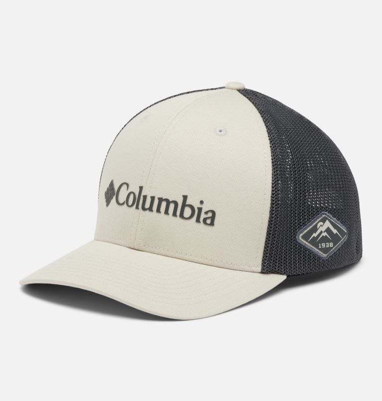 Stylish Columbia Snapback Hat with Mesh Felt Patch