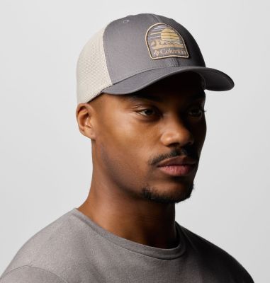 Columbia Mesh Snapback Unisex, Color: City Grey, Dark Stone, image 7