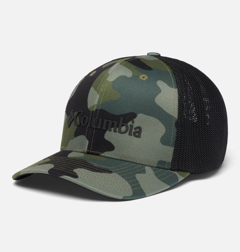 Columbia Mesh Ball Cap, Color: Stone Green Mod Camo, image 1